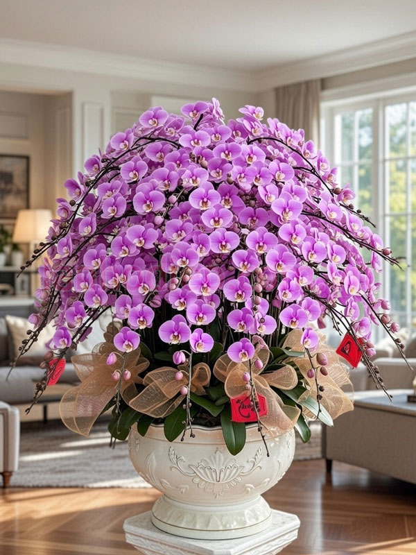 Bí quyết chăm sóc lan hồ điệp sau Tết ra hoa lại