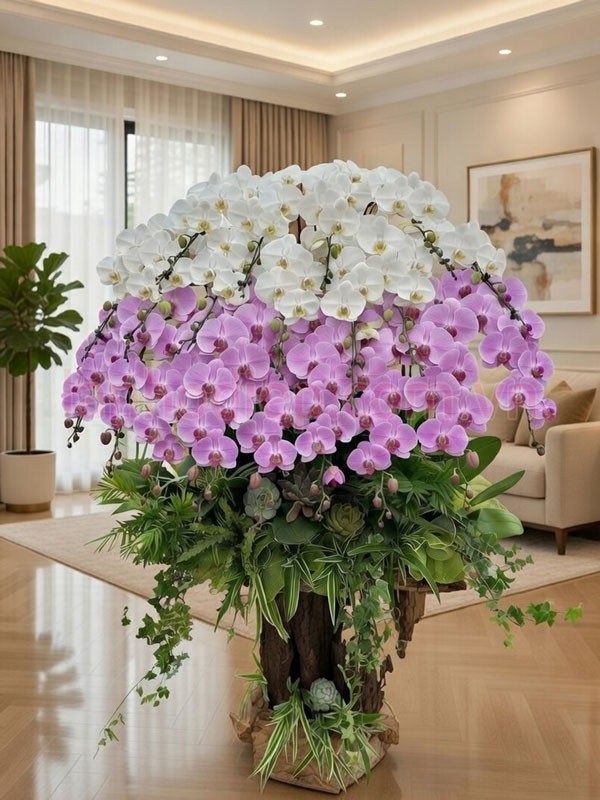 Cách trồng lại hoa lan hồ điệp sau khi chơi tết